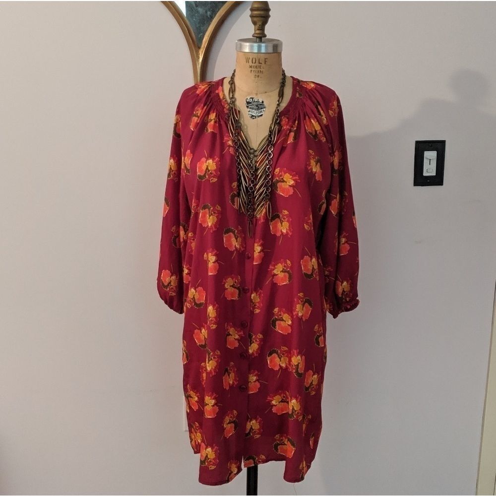 Tuckerโforโtargetโfloralย shirtdress